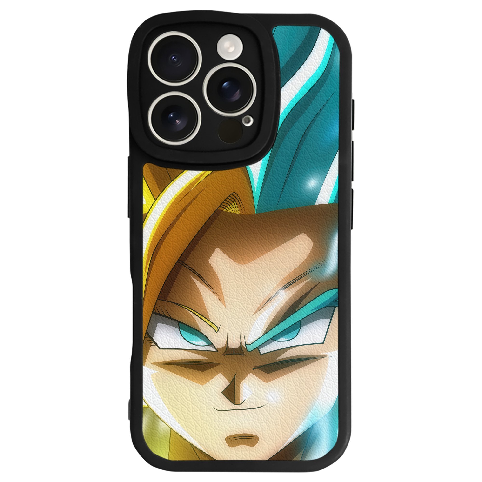 （画像用） ドラゴンボール DRAGON BALL 【iPhone 16シリーズ対応】シリコンスマホケース（レザー調） 材質：シリコン